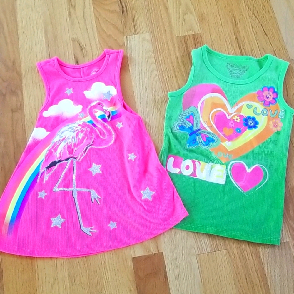 Girls summer tank top bundle